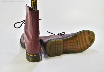 Dr.Martens 1490 10 Loch Herren Stiefelette Boots  EUR 44 Nr. 25-V 2863