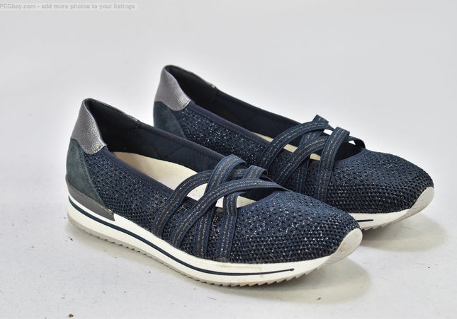 Medicus Damen Halbschuhe Slipper Ballerinas UK 4,5 Nr. 25-Z 1641-SchuhGebraucht