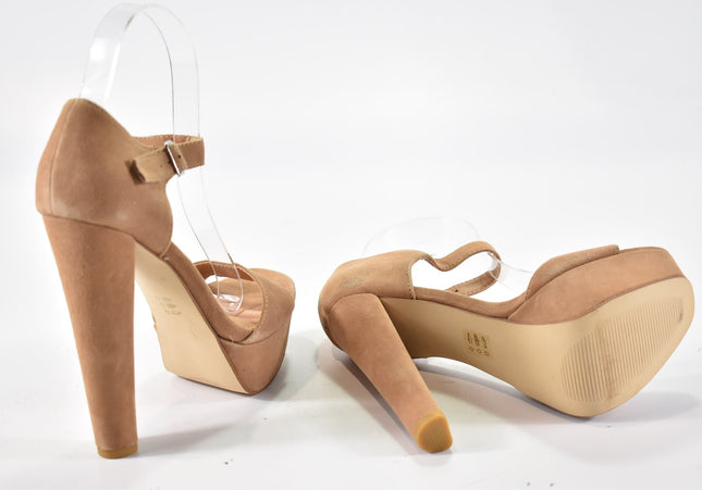 Steve Madden Damen Sandale Sandalette US 6 Nr. 24-SD 1423-Schuh-Gebraucht-secondhand