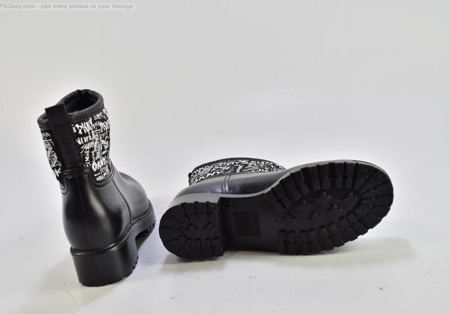 DKNY Damen Stiefelette Boots EUR 37,5 Nr. 24-B 5969-Schuh-Gebraucht-secondhand