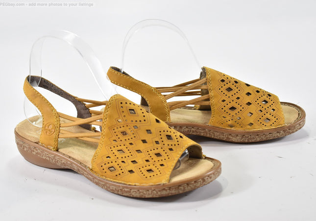 Rieker Damen Sandale Sandalette EUR 37 Nr. 25-S 3477-SchuhGebraucht