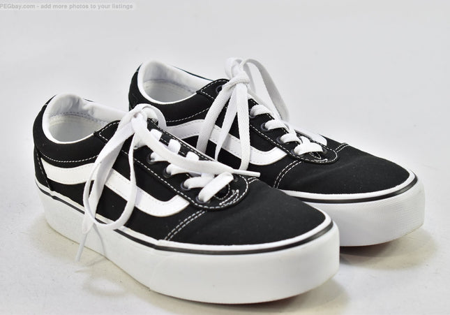 Vans Damen Sportschuhe Sneaker EUR 38,5 Nr. 25-T 1212-gebrauchte Schuhe-Second hand-SchuhGebraucht
