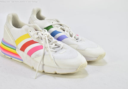 Adidas Sample ZX 1K Boost Pride Herren Sportschuhe Sneaker  Gr.42 2/3 Nr. 26-T 65