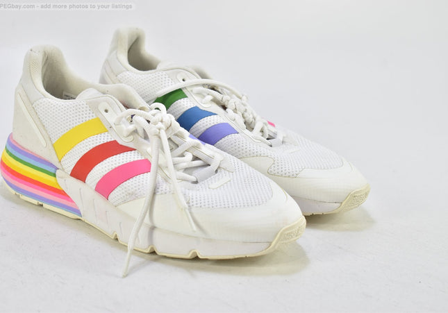 Adidas Sample ZX 1K Boost Pride Herren Sportschuhe Sneaker  Gr.42 2/3 Nr. 26-T 65