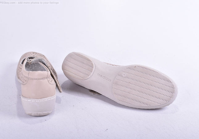 Medicus Damen Halbschuhe Freizeitschuhe UK 4 Nr. 25-M 446-Schuh-Gebraucht-secondhand