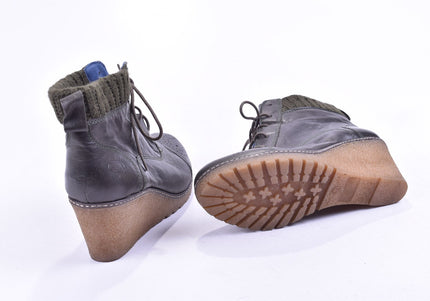 Shoot Damen Stiefelette Boots EUR 39 Nr. 23-M 2756-Schuh-Gebraucht-secondhand