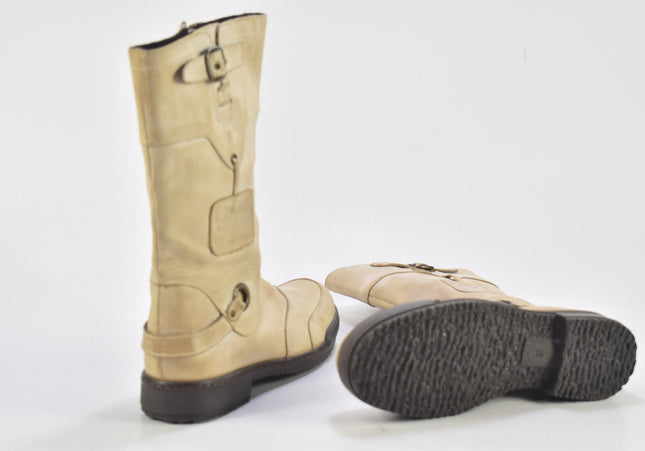 Damen Stiefel Stiefelette Boots EUR 37 Nr. 24-B 3770-Schuh-Gebraucht-secondhand