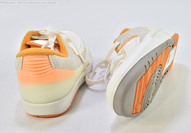 Jordan 2 Low Melon Tint Herren Sportschuhe Sneaker EUR 43 Nr. 25-V 230-second hand-gebrauchte Schuhe-SchuhGebraucht