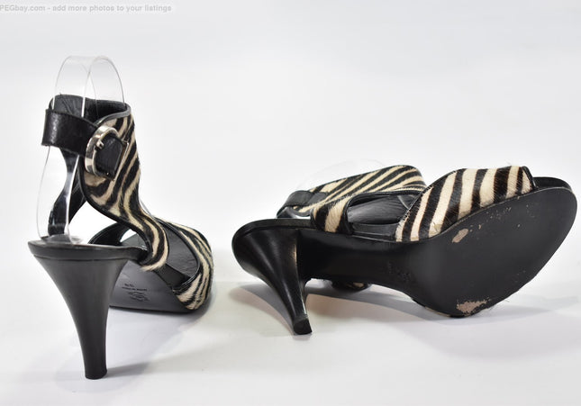 Nino Miraglia Damen Sandale Sandalette EUR 39 Nr. 25-S 1206-Schuh-Gebraucht-secondhand