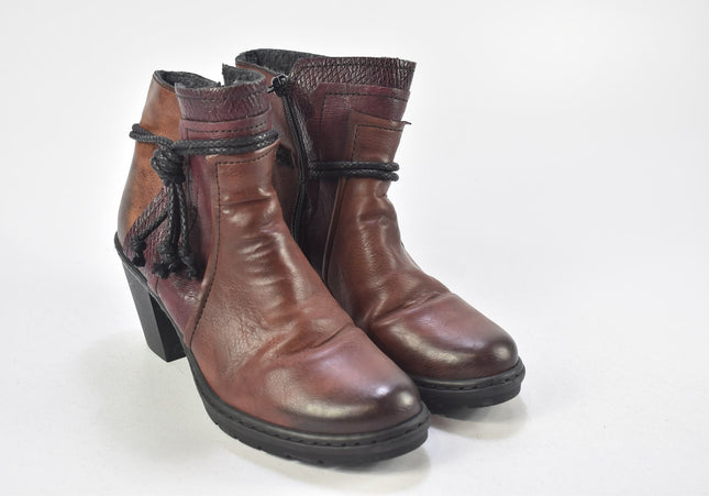 Rieker Damen Stiefelette Boots EUR 40 Nr. 24-A 3560-Schuh-Gebraucht-secondhand