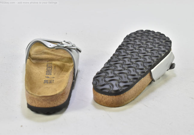 Birkenstock schmal Damen Sandale Pantolette  EUR 38 Nr. 25-V 2895