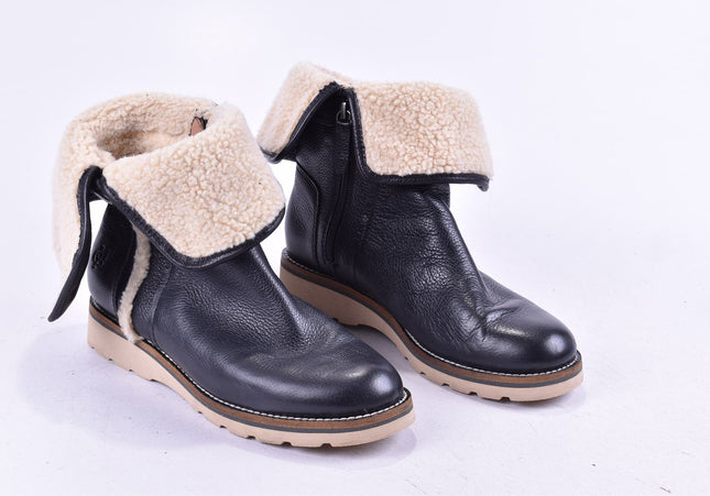 Marc O´Polo Damen Stiefelette Boots UK 4 Nr. 24-A 301-Schuh-Gebraucht-secondhand