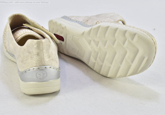 Rieker  Damen Halbschuhe Freizeitschuhe  EUR 38 Nr. 26-A 156