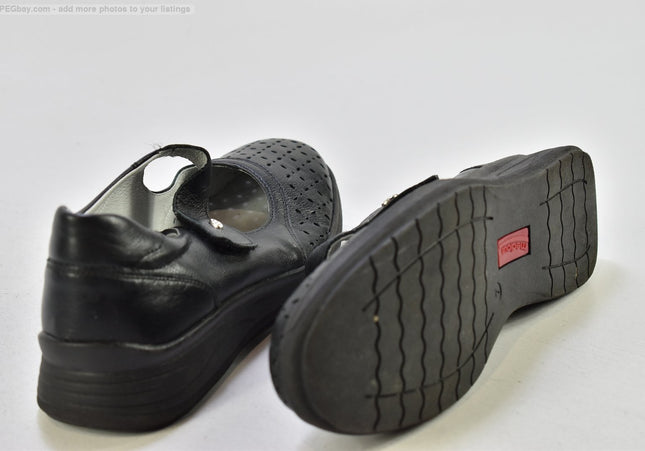 Medicus Damen Halbschuhe Slipper Ballerinas UK 7 Nr. 25-T 1153-gebrauchte Schuhe-Second hand-SchuhGebraucht