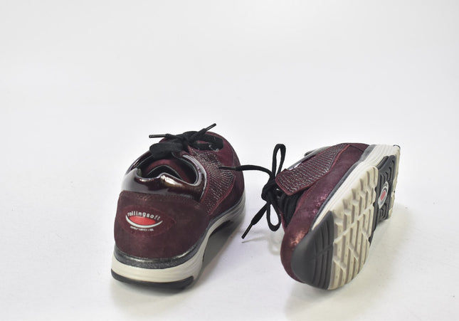 Gabor Rollingsoft Damen Halbschuhe Freizeitschuhe UK 4 Nr. 24-U 153-Schuh-Gebraucht-secondhand