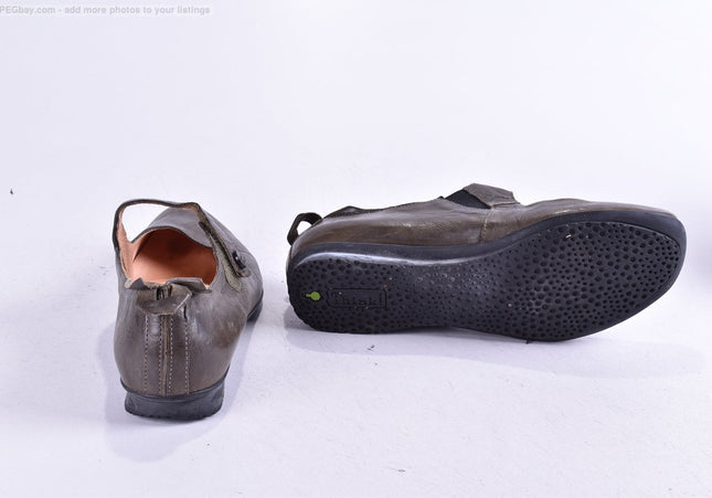Think Damen Halbschuhe Slipper Ballerinas EUR 37 Nr. 25-F 1467-Schuh-Gebraucht-secondhand