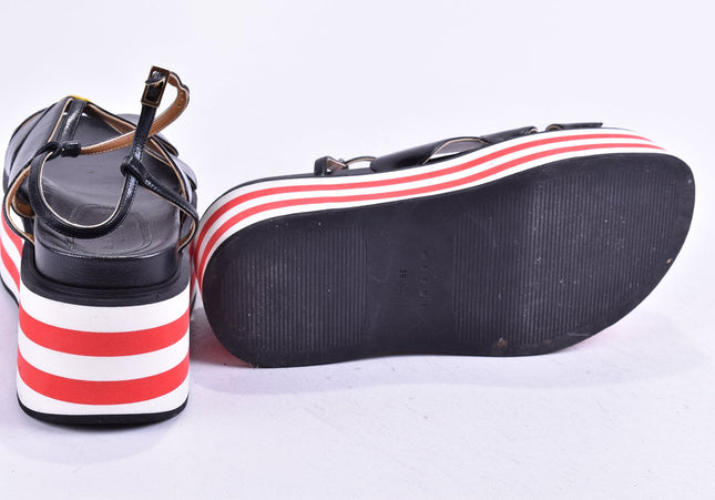 Marni Damen Sandale Sandalette EUR 36,5 Nr. 24-SD 3315-Schuh-Gebraucht-secondhand