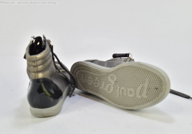 Paul Green Damen Stiefelette Boots UK 4 Nr. 25-B 610-second hand-gebrauchte Schuhe-SchuhGebraucht