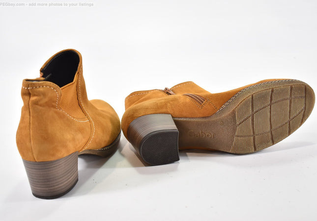 Gabor Damen Stiefelette Boots UK 6,5 Nr. 25-B 340 - Schuh-Gebraucht - Second-hand - gebrauchte Schuhe