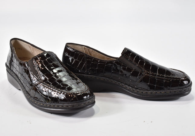 Medicus Damen Halbschuhe Slipper Ballerinas UK 4,5 Nr. 24-J 2396-Schuh-Gebraucht-secondhand