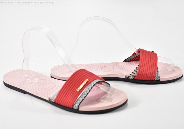 Havaianas Damen Sandale Pantolette EUR 41-42 Nr. 25-S-1336-Schuh-Gebraucht-secondhand