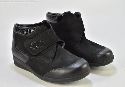 Waldläufer Damen Stiefelette Boots UK 6 Nr. 25-B 240-SchuhGebraucht