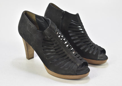 Paul Green Damen Sandale Sandalette UK 7 Nr. 24-SD 2975-Schuh-Gebraucht-secondhand