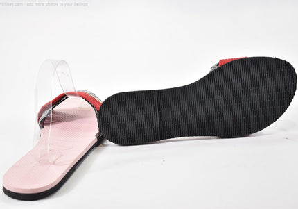 Havaianas Damen Sandale Pantolette EUR 41-42 Nr. 25-S-1336-Schuh-Gebraucht-secondhand