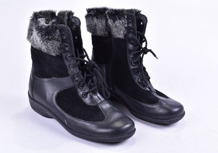 Vivo Damen Stiefelette Boots UK 4 Nr. 24-B 2313-Schuh-Gebraucht-secondhand