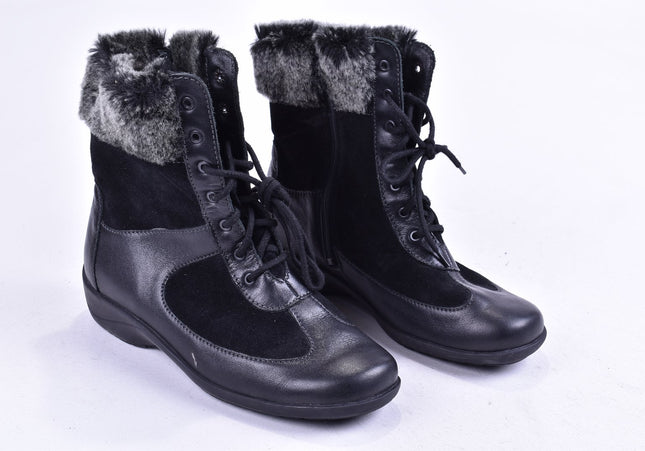 Vivo Damen Stiefelette Boots UK 4 Nr. 24-B 2313-Schuh-Gebraucht-secondhand