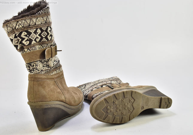 Marc Damen Stiefel Stiefelette Boots EUR 42 Nr. 25-B 1219-gebrauchte Schuhe-second hand-SchuhGebraucht