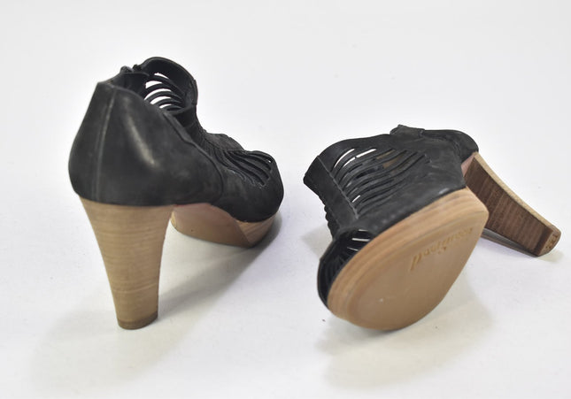 Paul Green Damen Sandale Sandalette UK 7 Nr. 24-SD 2975-Schuh-Gebraucht-secondhand