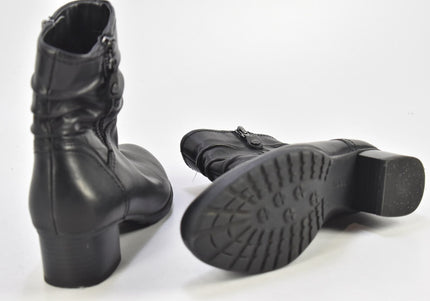 Medicus Damen Stiefelette Boots UK 4 Nr. 23-A 2886-Schuh-Gebraucht-secondhand