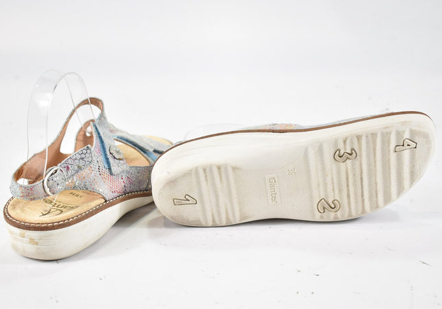 Ganter Damen Sandale Sandalette EUR 39 Nr. 24-SD 3163-Schuh-Gebraucht-secondhand