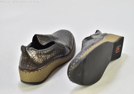 Rieker Damen Halbschuhe Slipper Ballerinas EUR 39 Nr. 25-U 2442