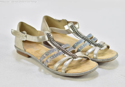 Rieker  Damen Sandale Pantolette  EUR 38 Nr. 26-S 311