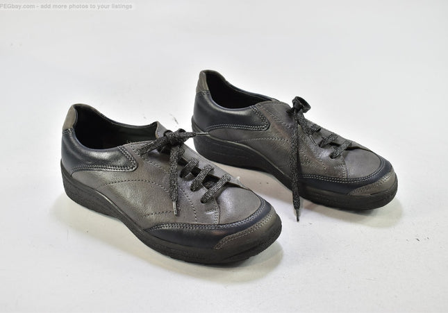 Ströber Damen Halbschuhe Freizeitschuhe UK 4,5 Nr. 25-A 417-Schuh-Gebraucht-secondhand
