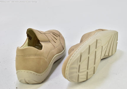 Waldläufer Damen Halbschuhe Slipper Ballerinas UK 7 Nr. 25-Z 1643-SchuhGebraucht