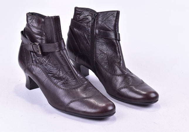 Paul Green Damen Stiefelette Boots UK 7,5 Nr. 24-J 4483-Schuh-Gebraucht-secondhand