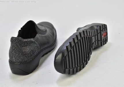 Rieker Damen Halbschuhe Slipper Ballerinas EUR 38 Nr. 25-Z 1366-SchuhGebraucht