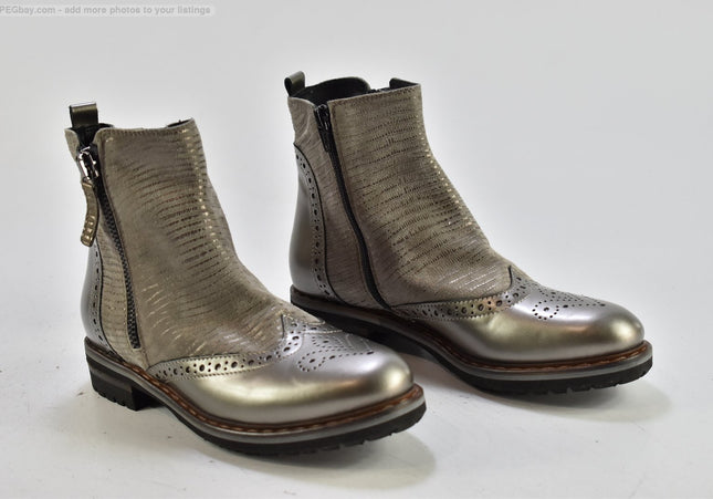 Donna Carolina Damen Stiefelette Boots EUR 38,5 Nr. 24-B 5972-Schuh-Gebraucht-secondhand