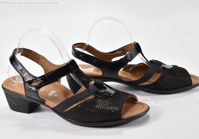 Ara Damen Sandale Sandalette UK 7,5 Nr. 25-S 1268-Schuh-Gebraucht-secondhand