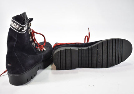Tommy Hilfiger Damen Stiefelette Boots EUR 42 Nr. 24-F 2070-Schuh-Gebraucht-secondhand