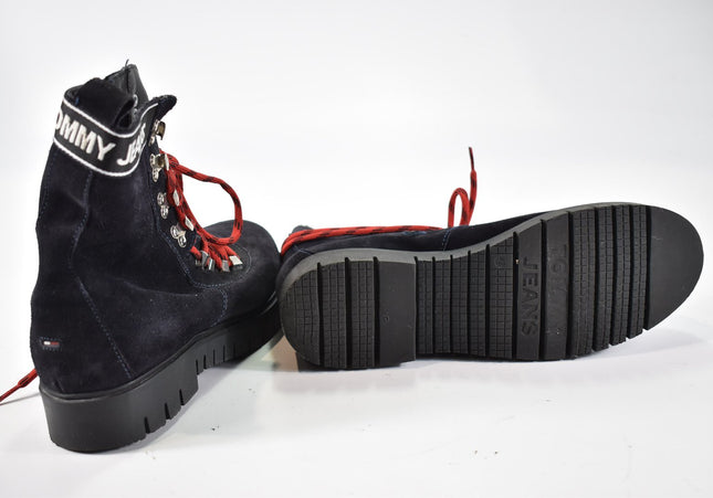 Tommy Hilfiger Damen Stiefelette Boots EUR 42 Nr. 24-F 2070-Schuh-Gebraucht-secondhand