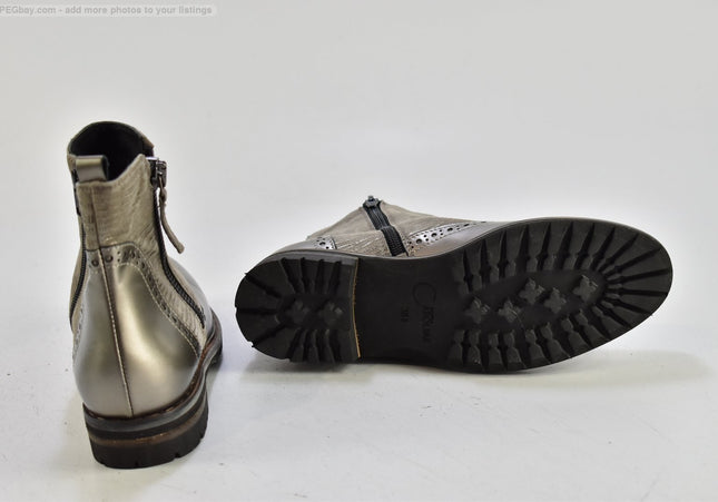 Donna Carolina Damen Stiefelette Boots EUR 38,5 Nr. 24-B 5972-Schuh-Gebraucht-secondhand