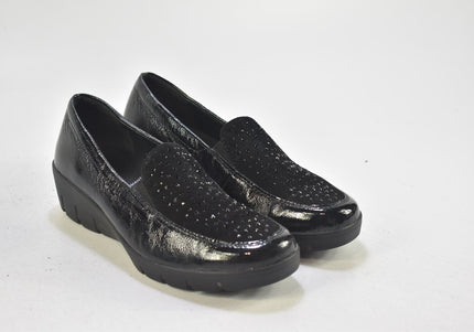 Semler Damen Halbschuhe Slipper Ballerinas UK 4,5 Nr. 24-N 1263-Schuh-Gebraucht-secondhand