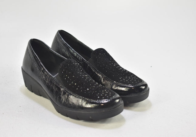 Semler Damen Halbschuhe Slipper Ballerinas UK 4,5 Nr. 24-N 1263-Schuh-Gebraucht-secondhand