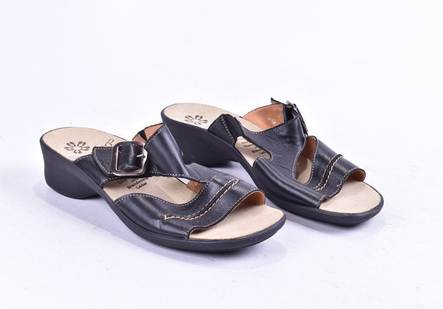 Ganter Damen Sandale Pantolette UK 4,5 Nr. 24-SD 2780-Schuh-Gebraucht-secondhand