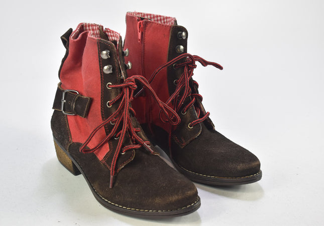 Alpin de Luxe Damen Stiefelette Boots EUR 37 Nr. 24-B 615-Schuh-Gebraucht-secondhand
