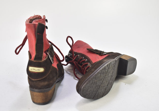 Alpin de Luxe Damen Stiefelette Boots EUR 37 Nr. 24-B 615-Schuh-Gebraucht-secondhand